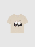 %Pto% Camiseta gatos taupe
