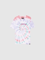 %Pto% Camiseta tie dye multicolor blanco