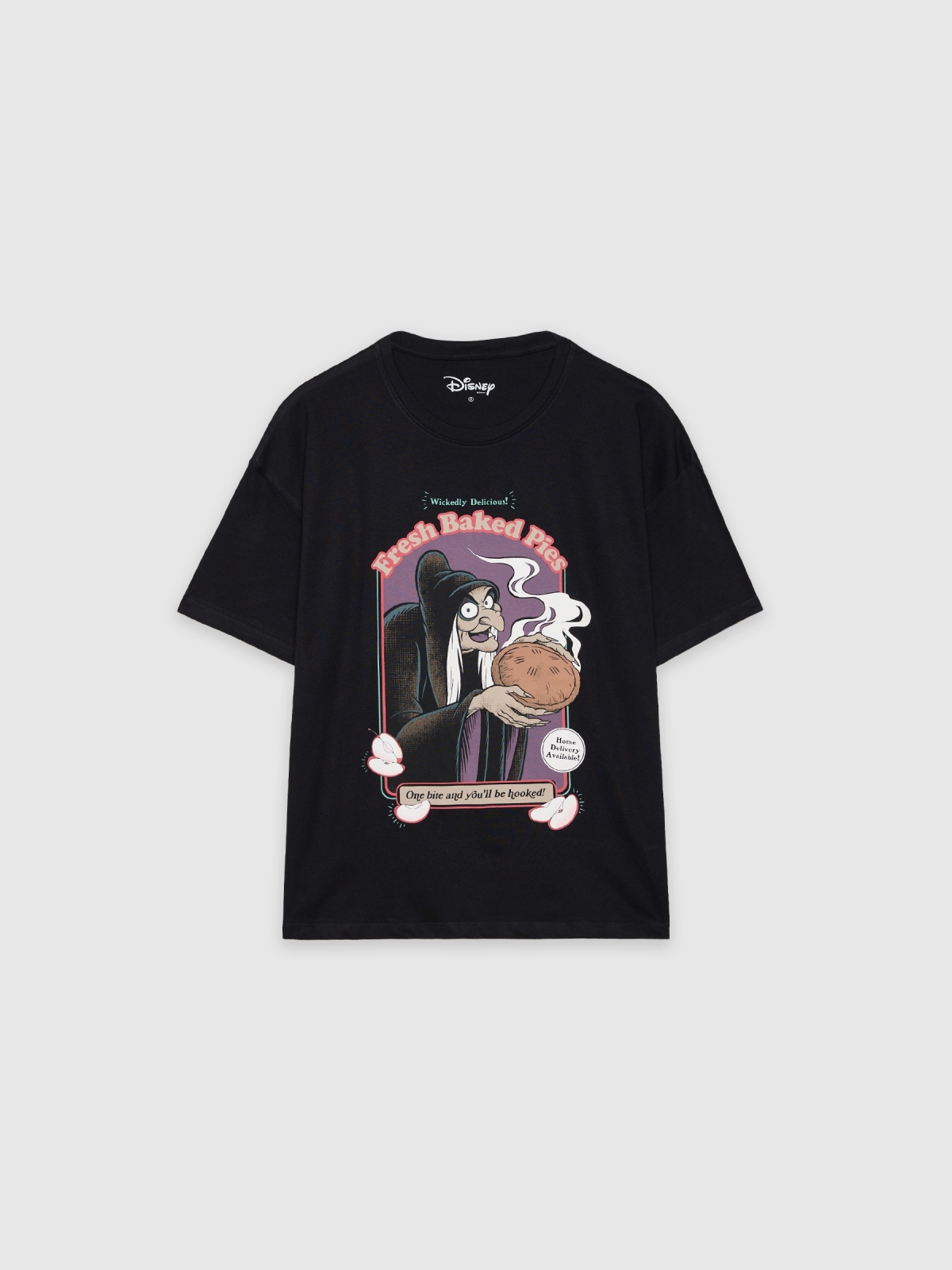  Camiseta Disney Villains negro