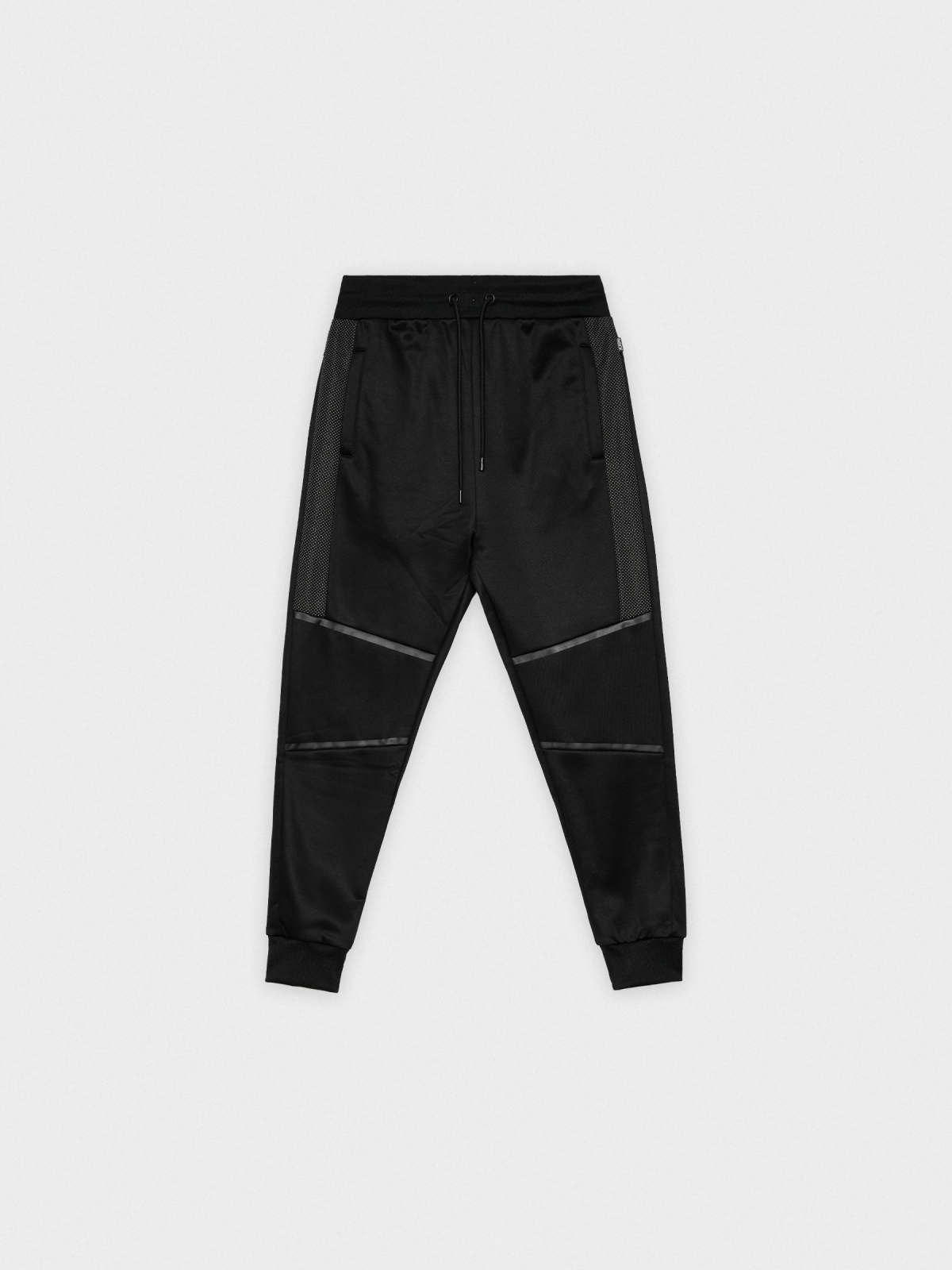  Pantalón jogger negro negro