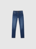 %Pto% Jeans básicos regular azul vista frontal