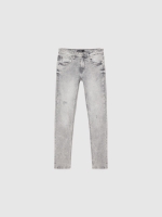 %Pto% Jeans super slim gris gris vista frontal