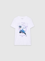 %Pto% T-shirt Sasuke branco
