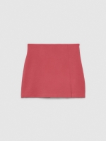%Pto% Falda pantalón punto rojo mineral