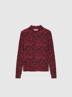 %Pto% Perkins T-shirt red front view
