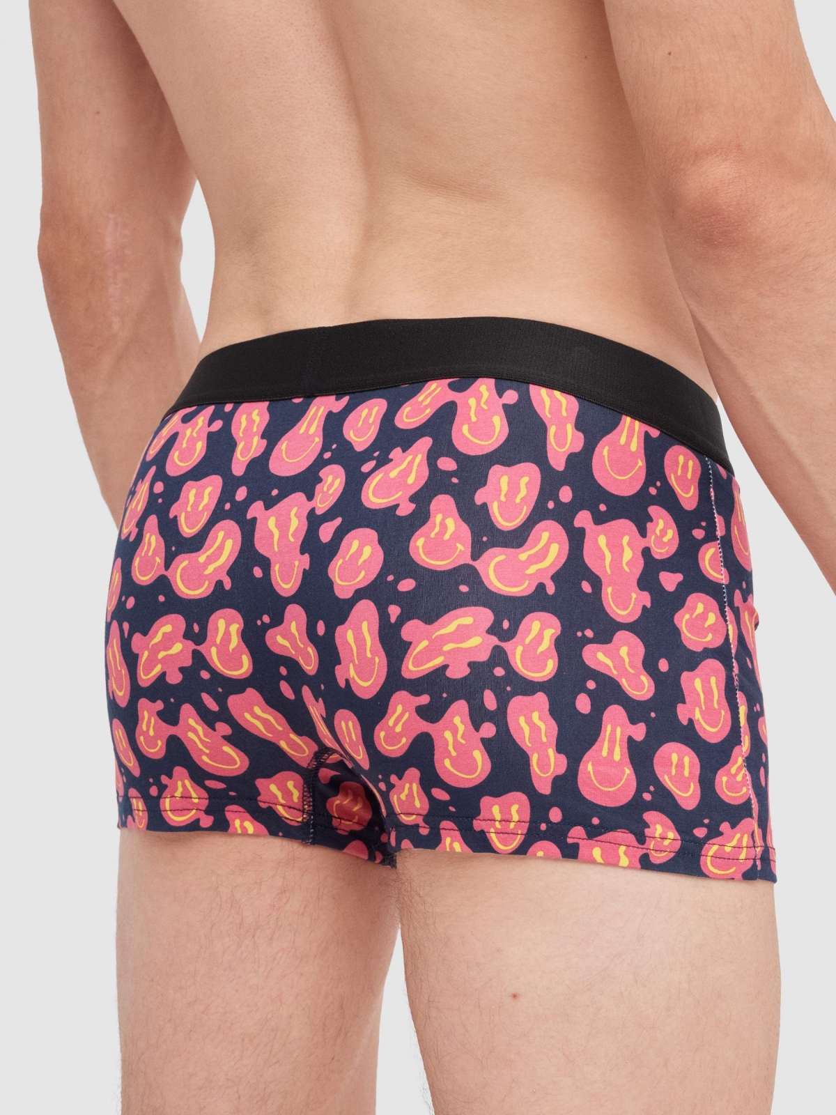 Calzoncillo boxer estampado Pack 4 multicolor vista detalle