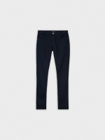 %Pto% Basic colored jeans blue front view