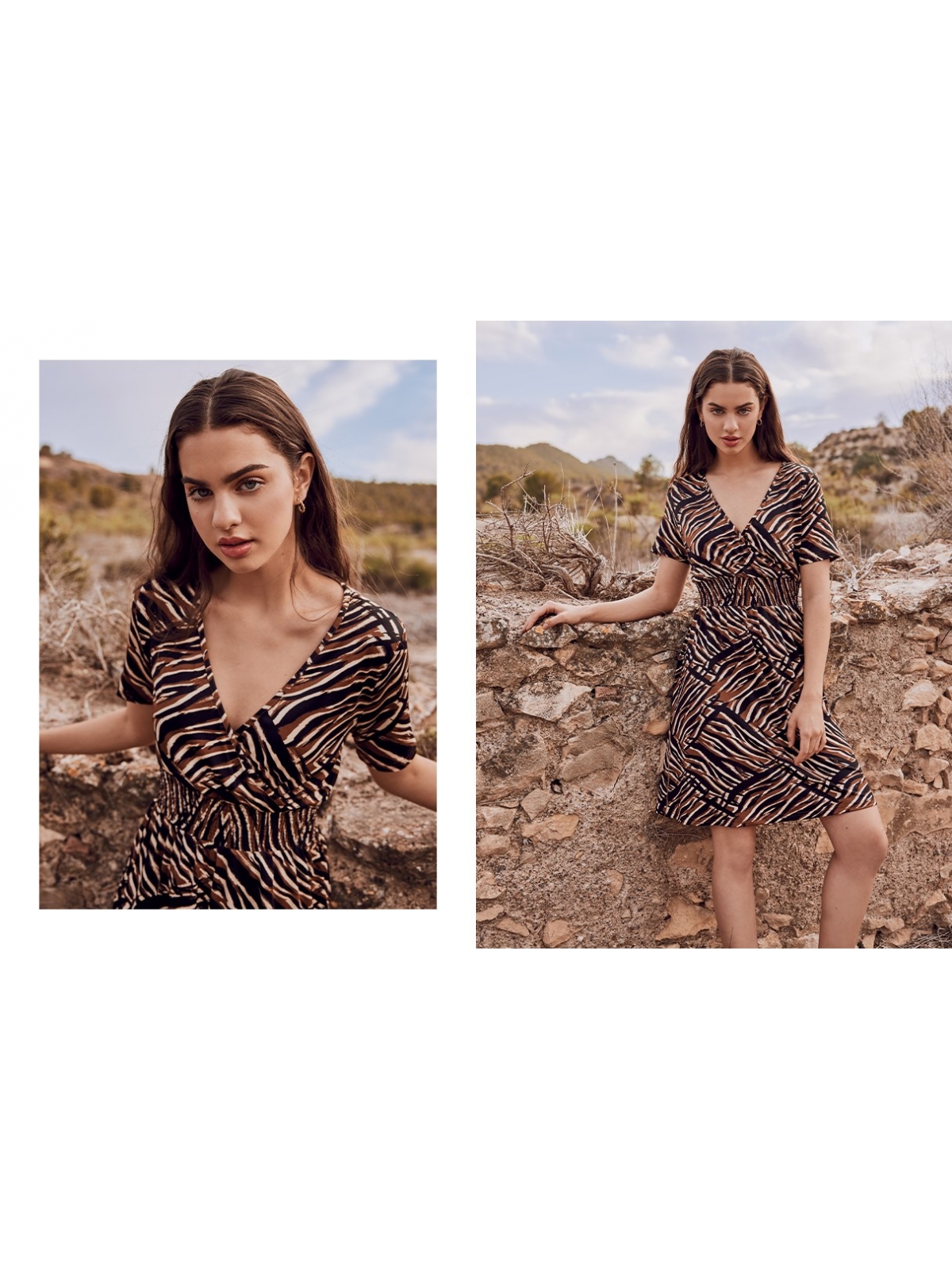 %NewExtra% Animal print mini dress multicolor %NewExtra% Animal print mini dress multicolor