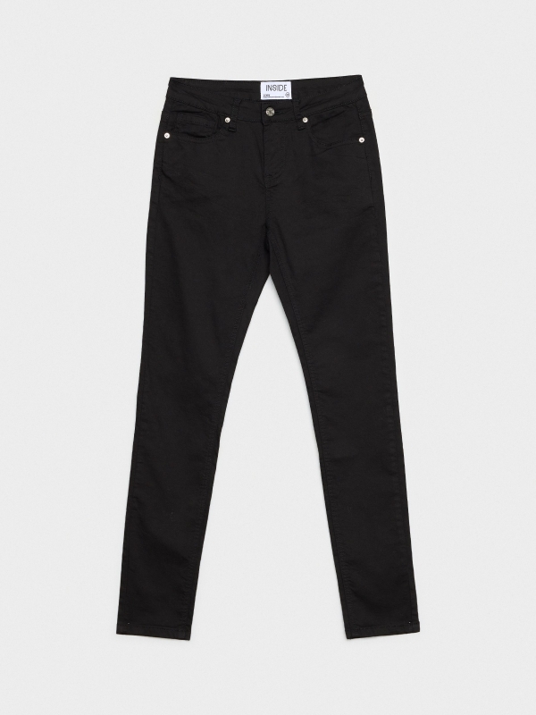  Mid rise skinny jeans black