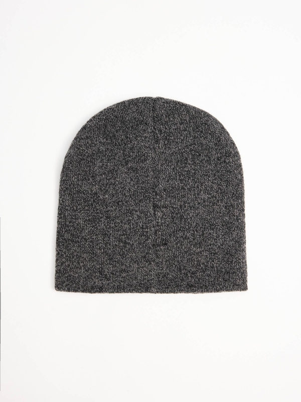 Basic shield cap grey 45º back view