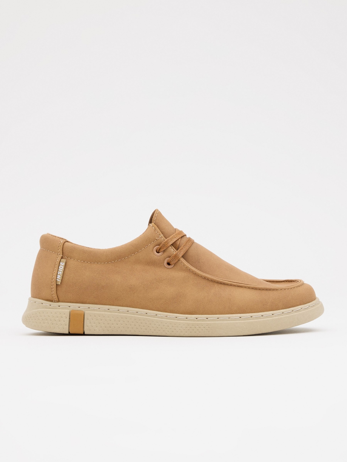Deportiva Bordon Lavada Casual Amarilla ocre