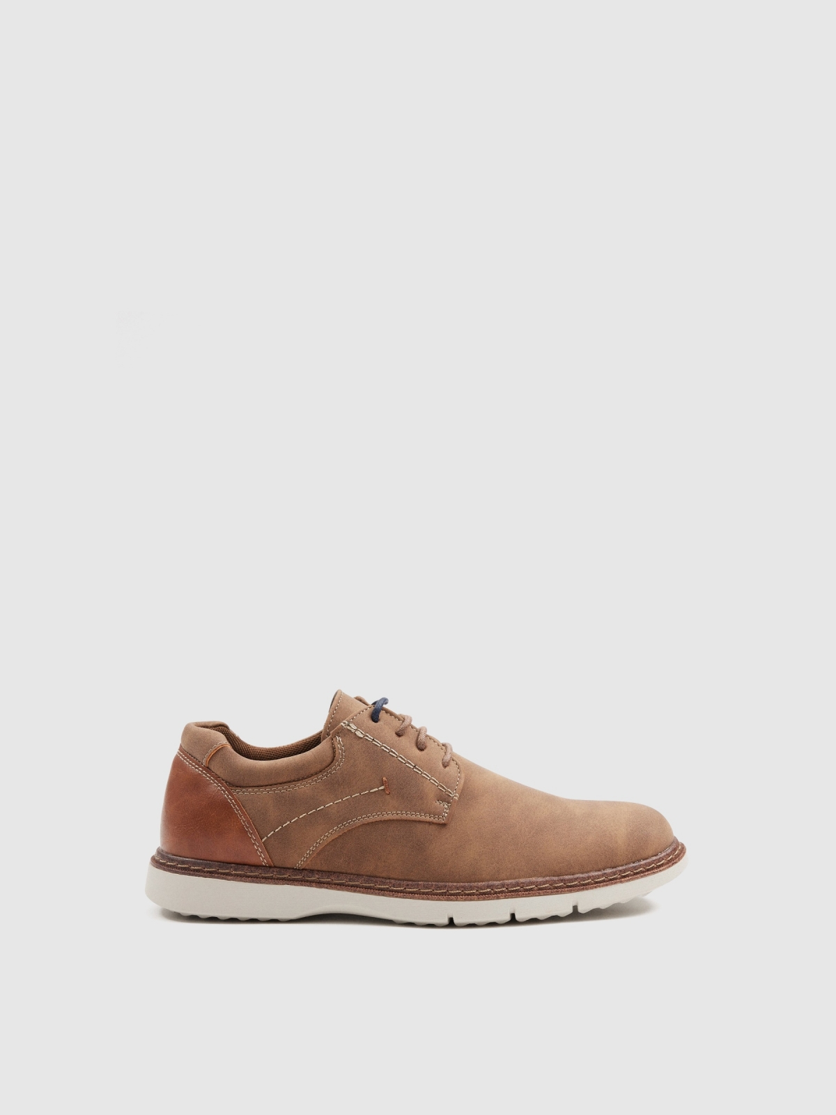 Classic blucher shoe taupe