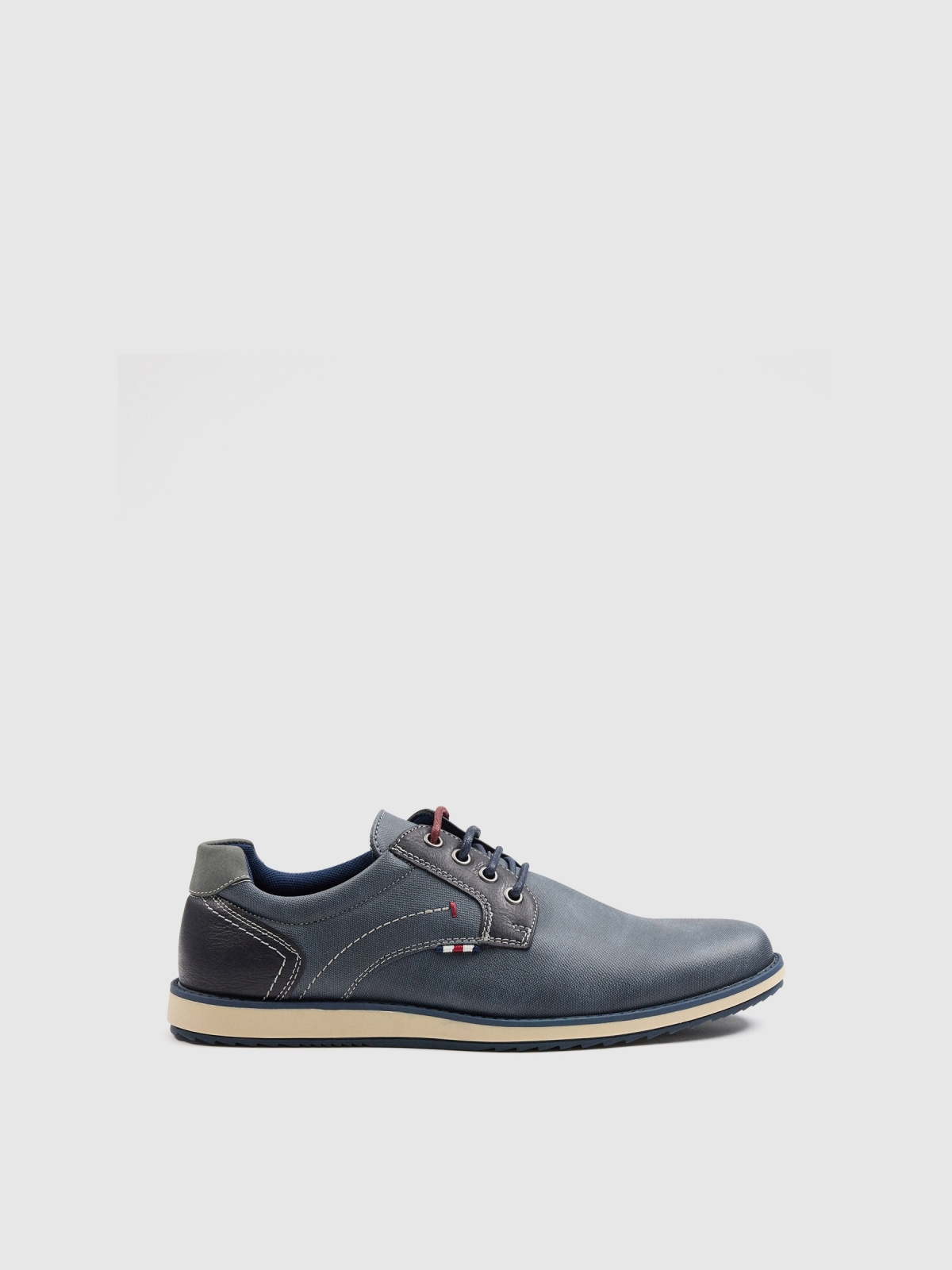 Classic blucher shoe navy