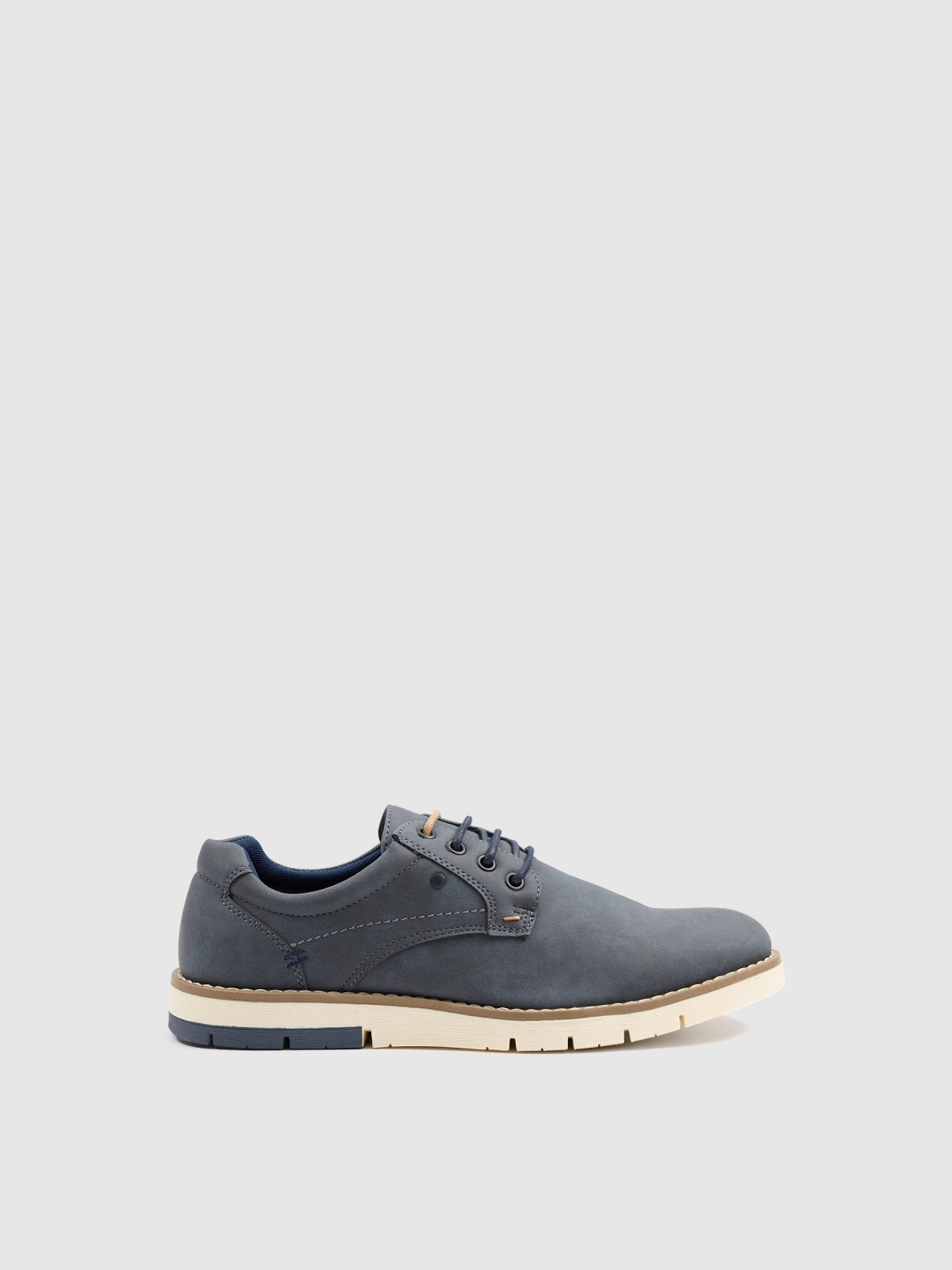 Classic blucher shoe navy