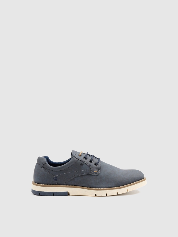 Classic blucher shoe navy