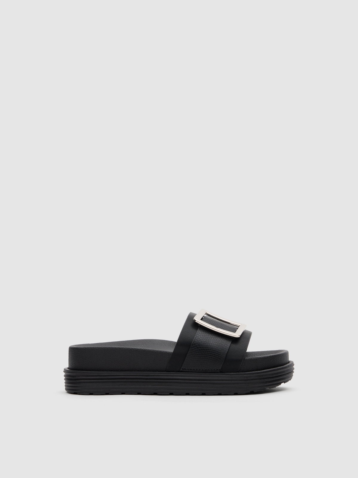 Platform buckle black