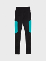 %Pto% Leggings bloques azules negro vista frontal