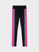 %Pto% Leggings Fit for life negro vista frontal
