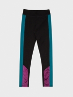 %Pto% Leggings con estampado negro vista frontal
