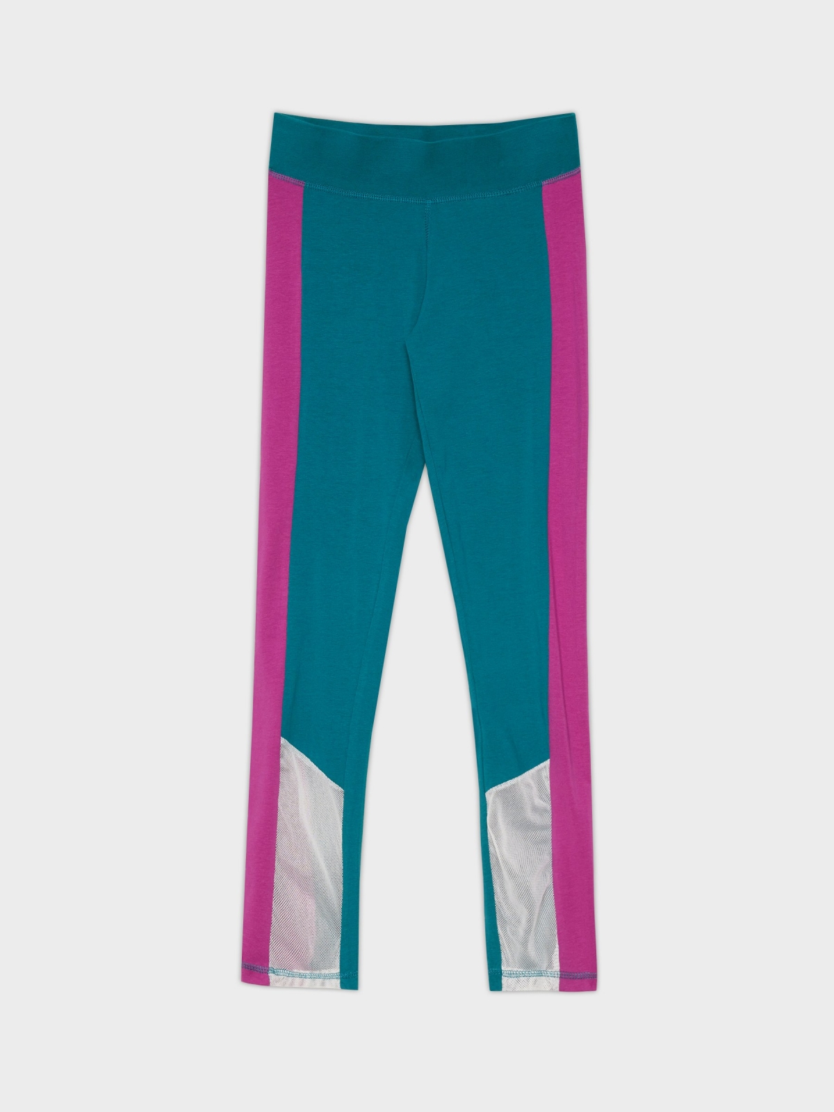  Leggings with print emerald front view