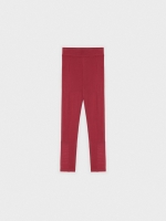 %Pto% Leggings con bolsillo granate vista frontal