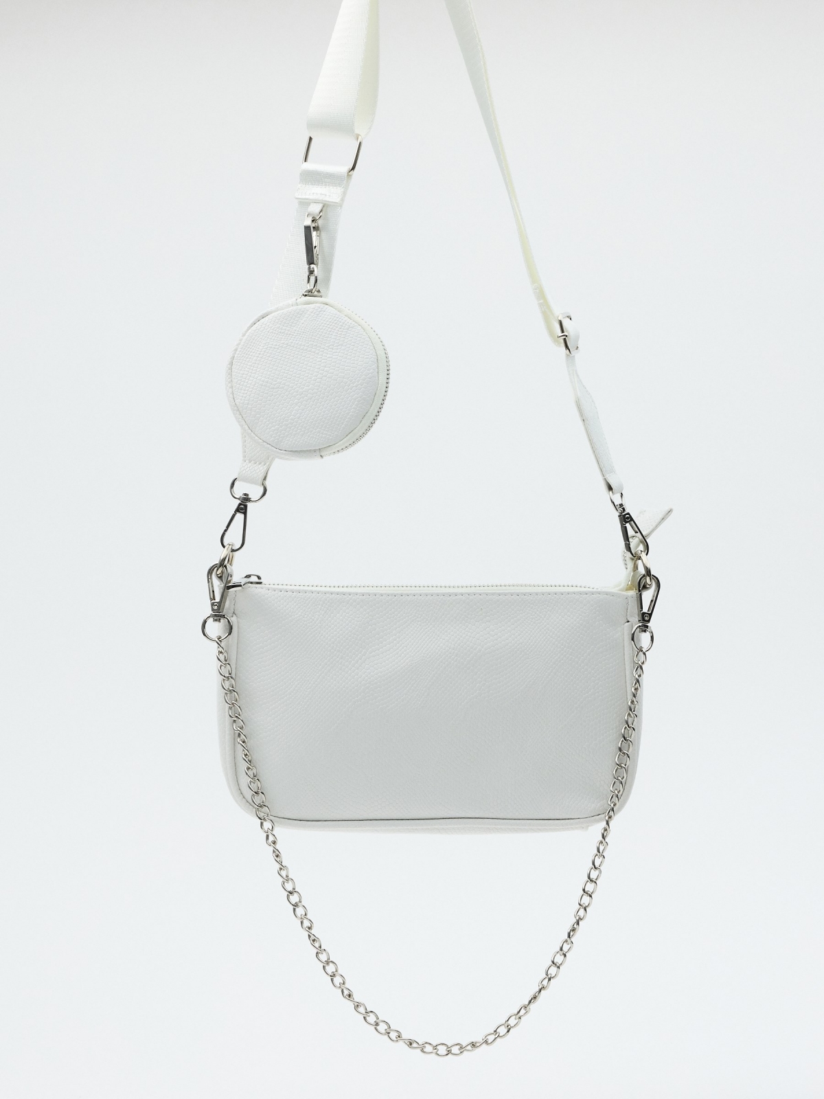 Crossbody bag with chain