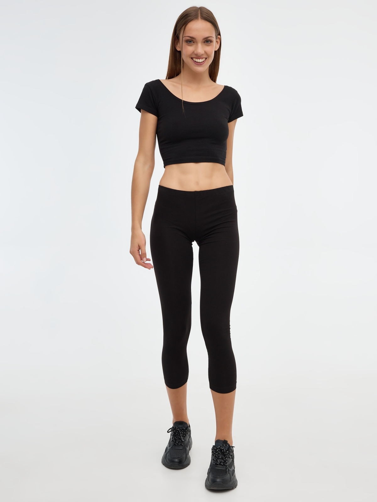 Basic capri leggings