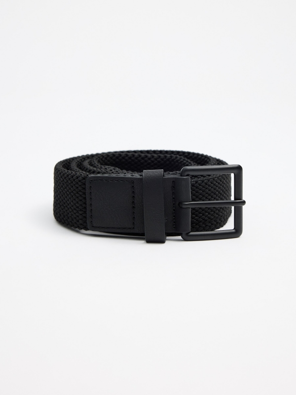 Black elastic belt