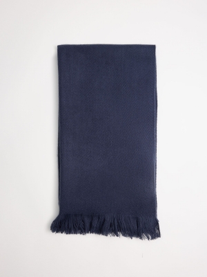 Purple Possum UK - Bufanda - Para Mujer Azul Navy Blue, Navy, Dark Blue