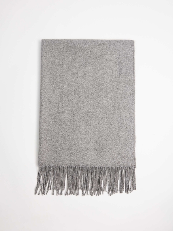 Light gray basic scarf