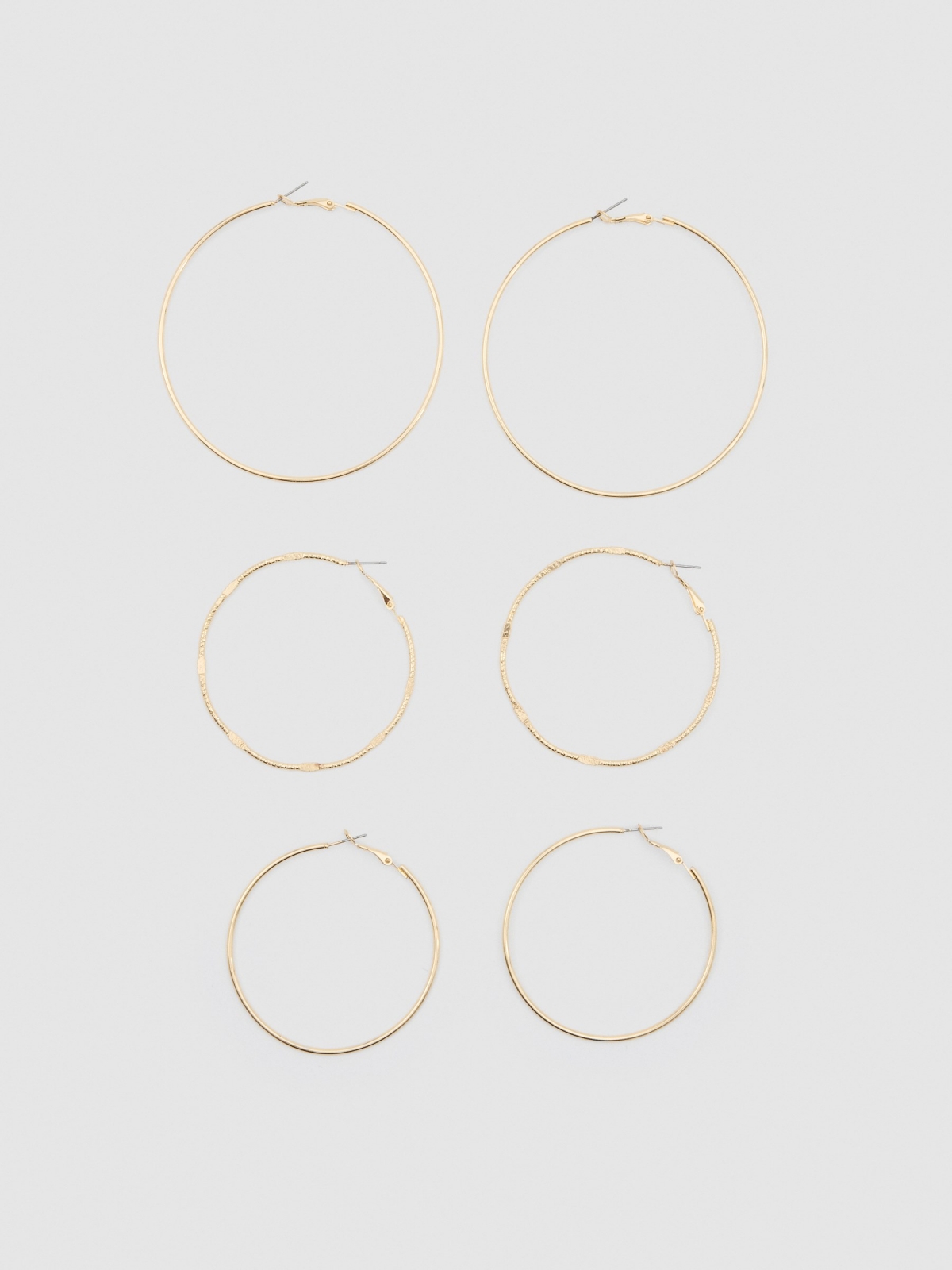 Set of 3 golden rings