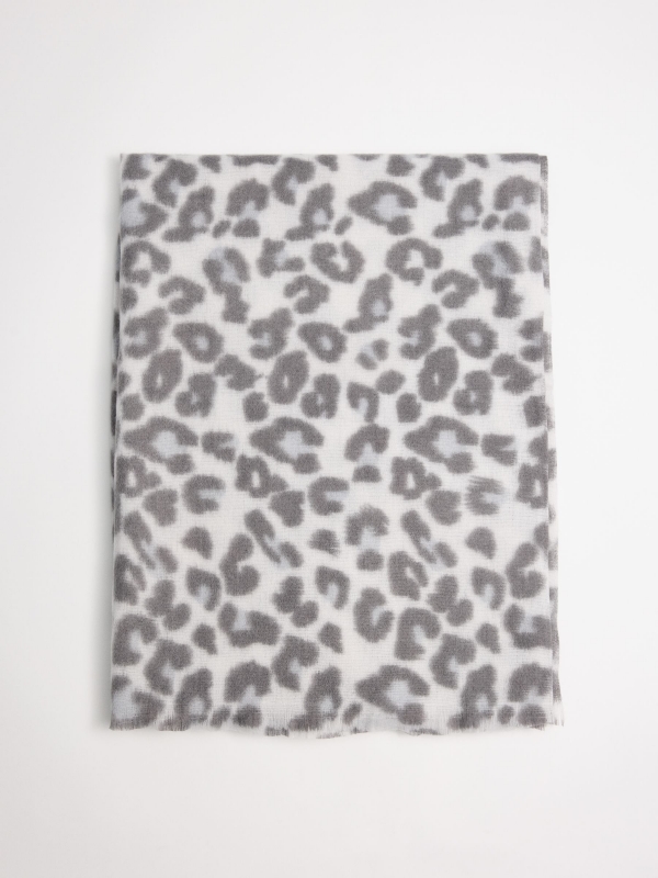 Animal print scarf