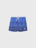 %Pto% Bañador rayas degradado azul marino