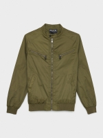 %Pto% Cazadora nylon negra verde