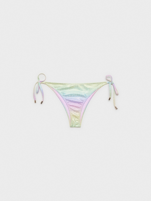  Triangle bikini bottoms with glitter multicolor