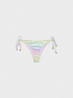 %Pto% Camiseta crop print elefante multicolorido