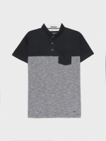 %Pto% Polo mao azul marino azul