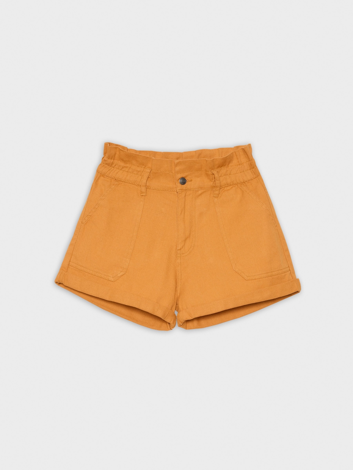  Shorts baggy de colores ocre