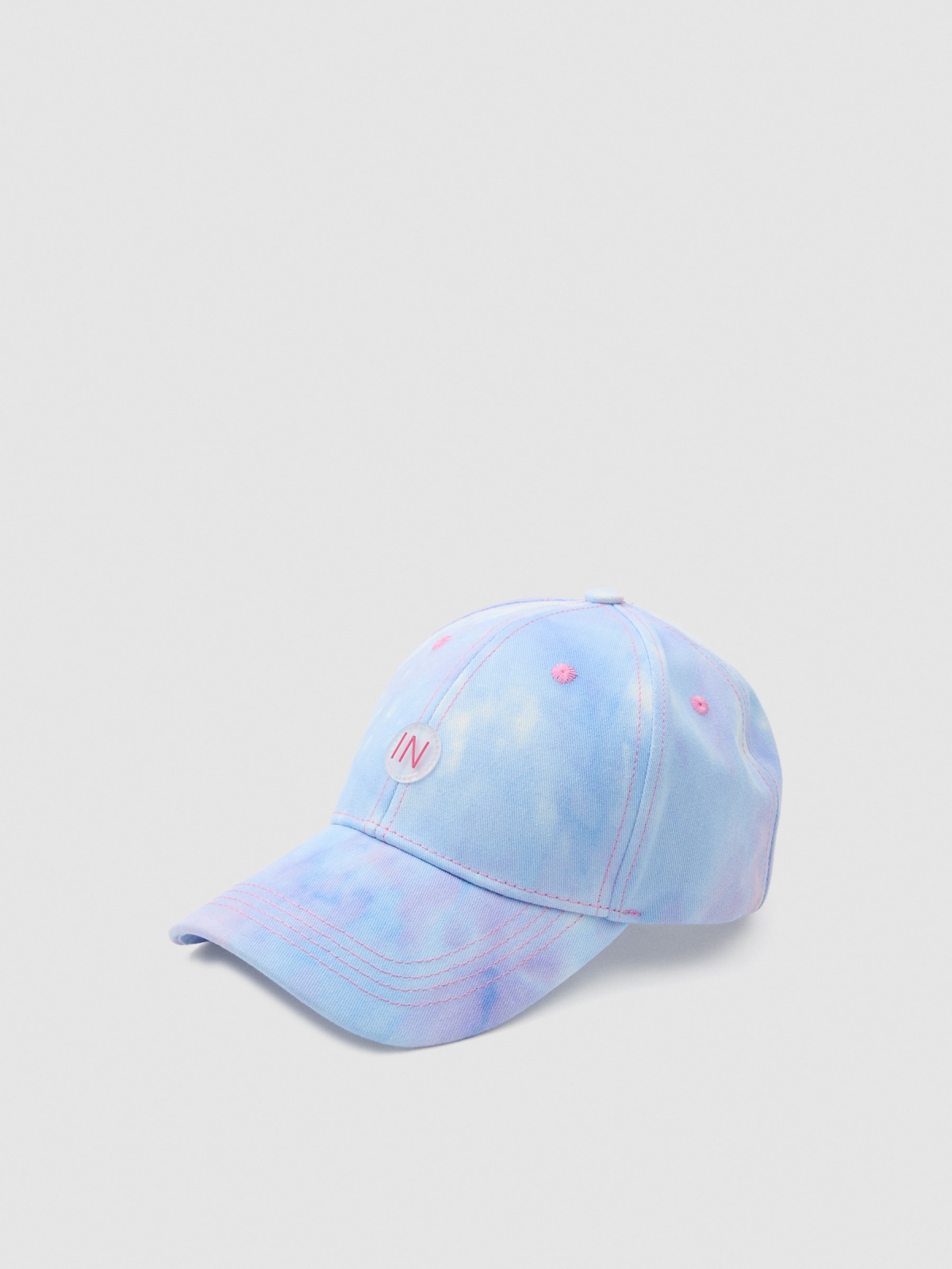 Gorra tie dye multicolor vista detalle