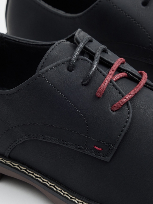 Zapato blucher cordones vista detalle