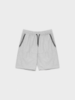 %Pto% Calções de jogger das Bermudas cinzentos cinza