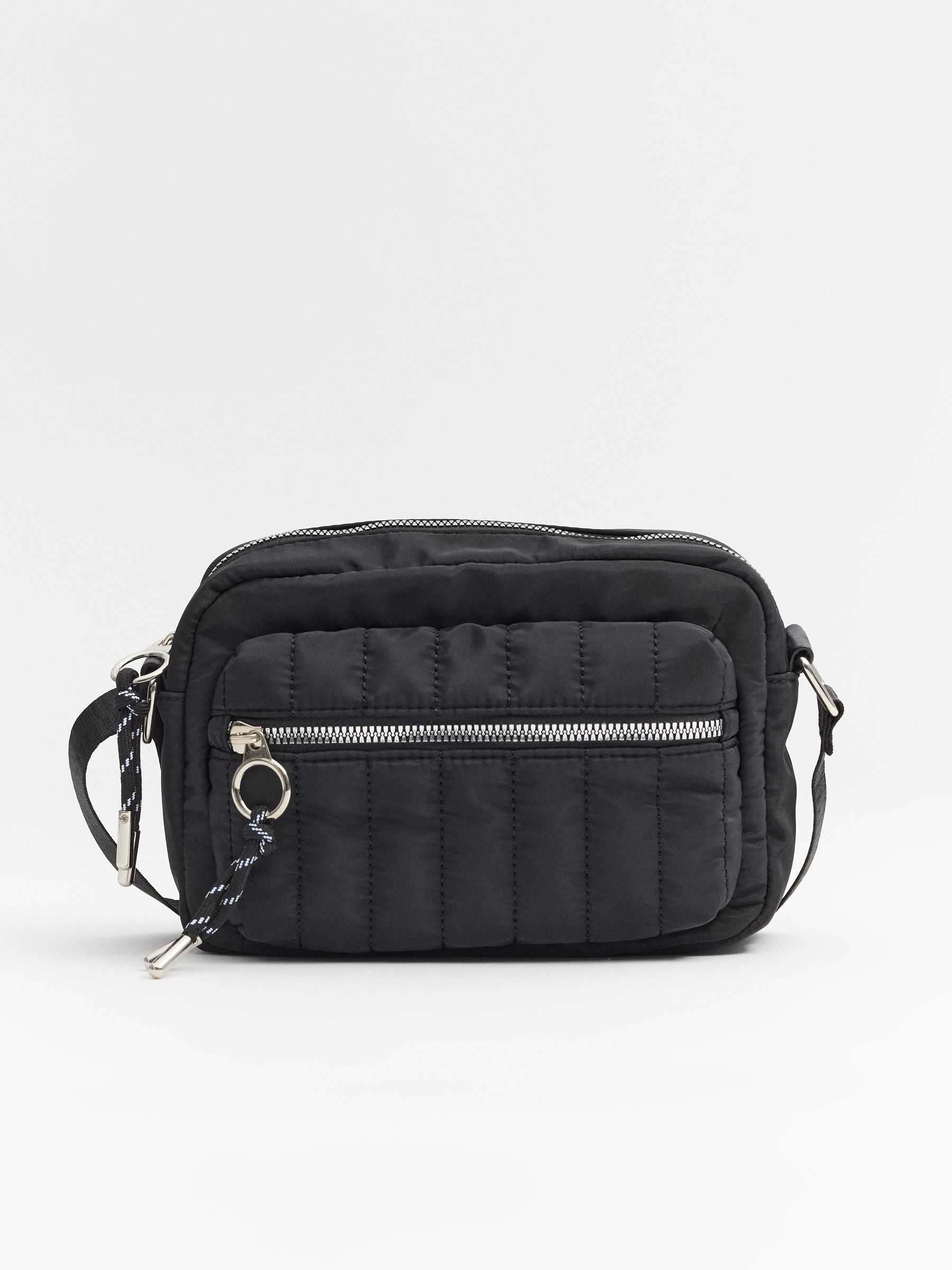 Crossbody bag pockets black