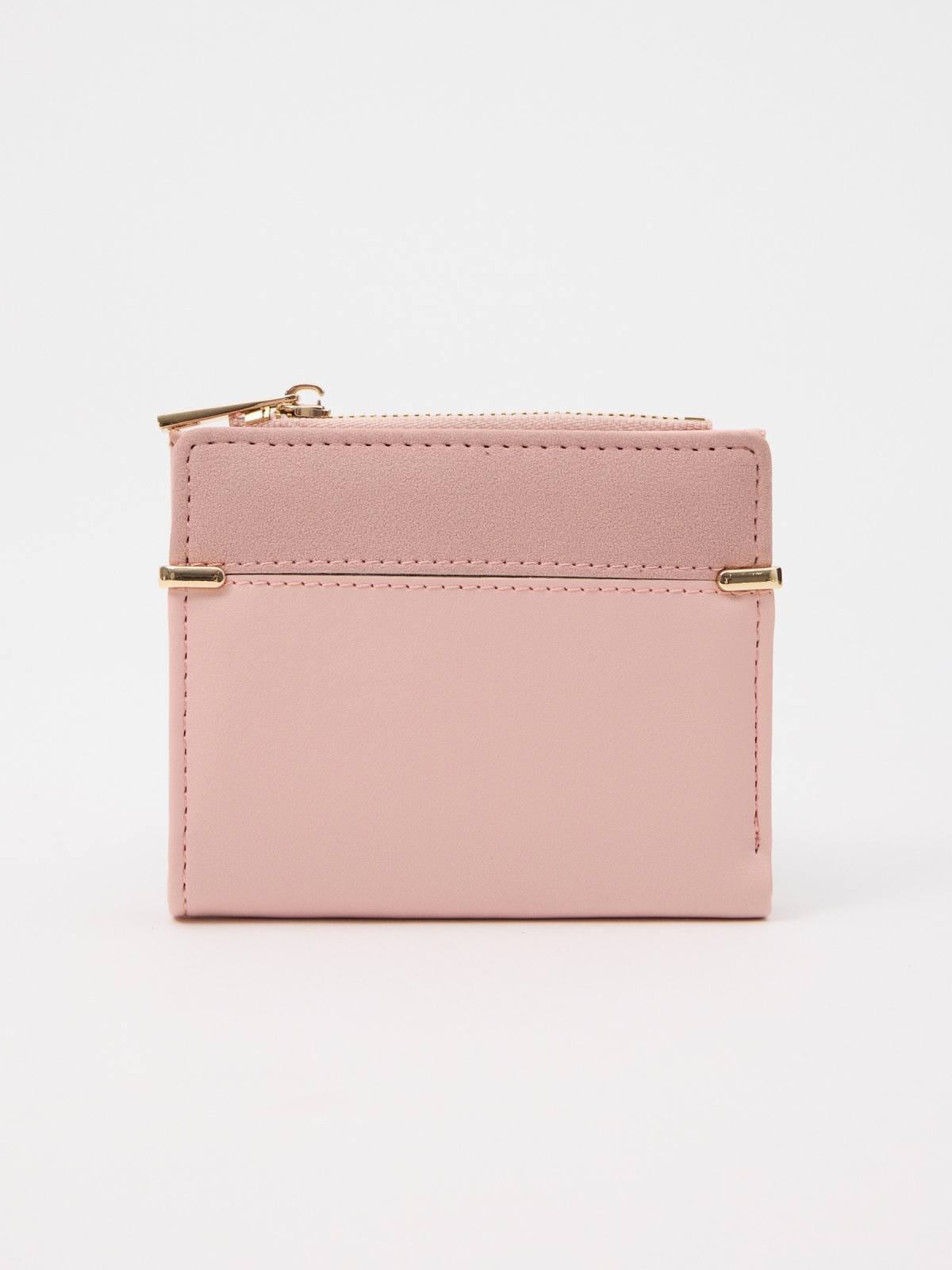 Cartera polipiel rosa rosa