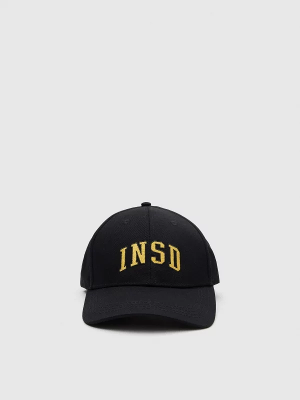 Boné desportivo básico preto