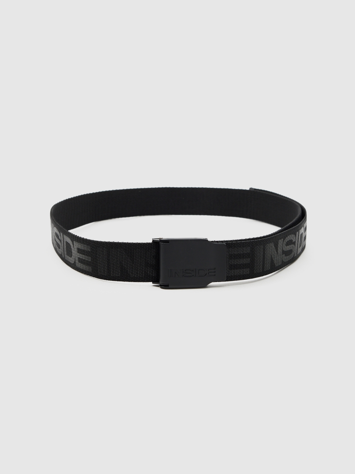 Logo canvas belt