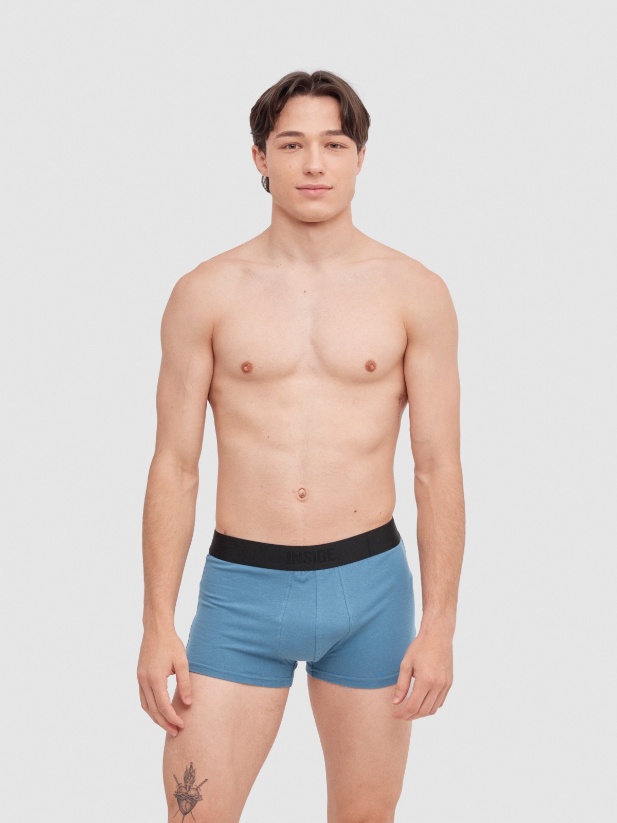 Calzoncillo boxer lisos Pack 7