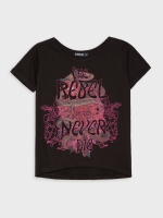%Pto% Camiseta con estampado negro