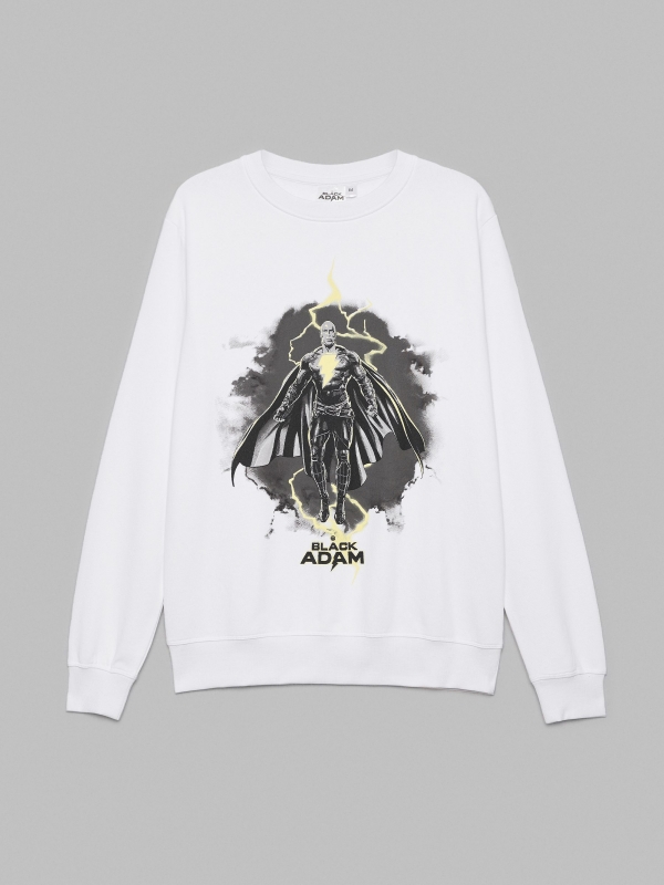  Black Adam sweatshirt branco