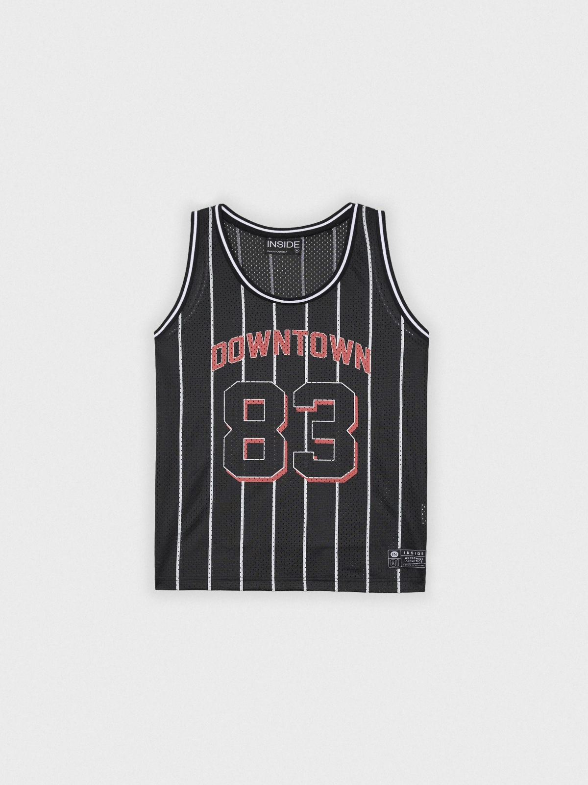  Camiseta Downtown 83 preto