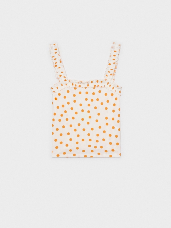  Dots curly top egg yolk yellow